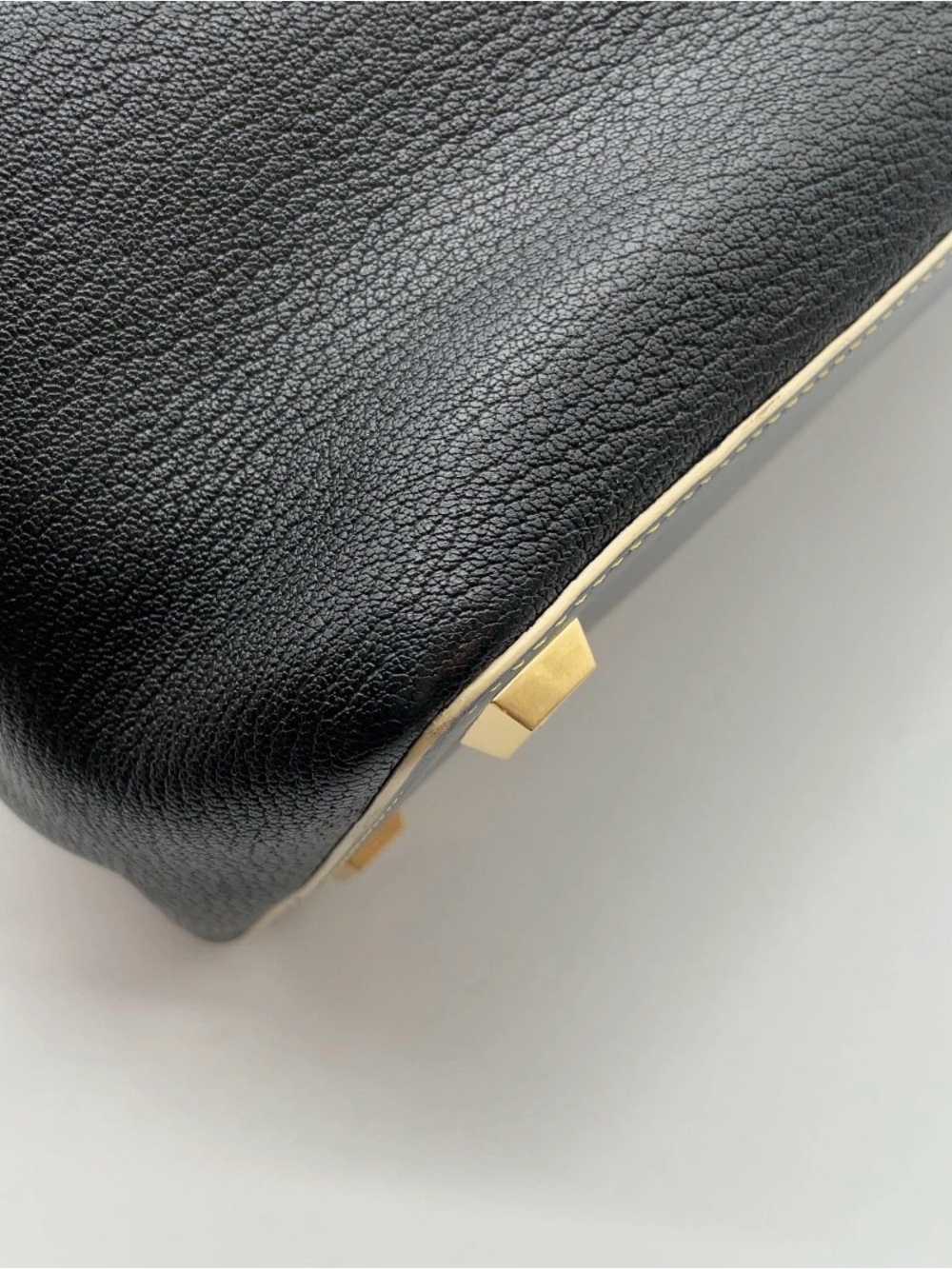 Louis Vuitton Noir Suhali Angenieux PM Satchel - Picture 11 of 16